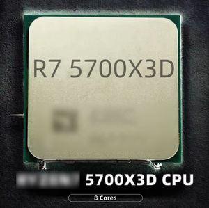 Processeur de bureau d'occasion neuf pour R7 5700X3D 8 cœurs 3,0 GHz 14 nm Socket AM4 16 threads sans ventilateur - Product Image 2