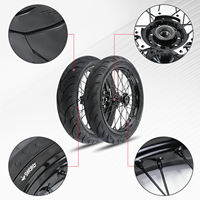 Ensemble de roues Super Moto Surron Ultra Bee Inch 17, pneus de moto électrique, pièces d'origine pour vélo électrique (110/70-17 140/60-17)
