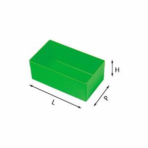 Caja de Herramientas 5003 2B, Caja de Almacenamiento de Plástico Verde para Organizar Herramientas y Piezas - Product Image 3