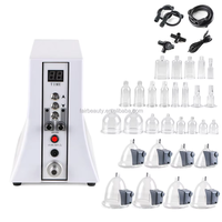 Machine de massage par ventouses pour lifting des fesses et amélioration mammaire, 29 ventouses, certifiée CE, rechargeable par USB, usage commercial, en ABS