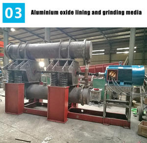 Saphir-Doppel rohrs chleif maschine, Vibrations kugelmühle - Product Image 6