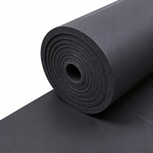 Panneau d'isolation thermique et acoustique en mousse de caoutchouc noir de haute qualité, classe B1, épaisseur 10-40 mm - Product Image 3