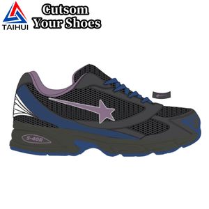 أحذية رياضية عتيقة مكتنزة للجنسين من الشركة المصنعة مصمم بشعار مخصص أحذية رياضية عصرية غير رسمية أحذية ركض مخصصة مع شعار - Product Image 4