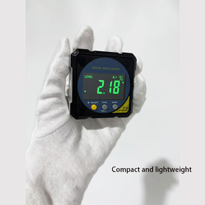 정밀 디지털 레이저 각도 게이지 마그네틱 베이스 USB 포트 경사계 레벨 측정 도구 0.05 ° 각도 측정 게이지 도구 - Product Image 6