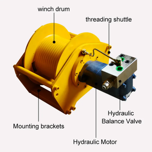 <strong>Professional</strong> Industrial <strong>Winch</strong> Machine Grade Pulling Robust High Power <strong>Winch</strong> Heavy Duty JINJIA 1.5 Ton Hydraulic <strong>Winch</strong> - Product Image 5
