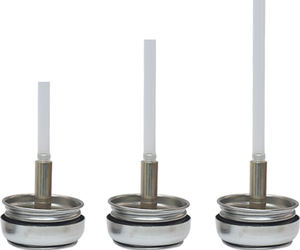 Botella cosmética de plástico con bomba 100mL 200ml 250ml ESD botella dispensadora de alcohol solvente disipativa segura - Product Image 4