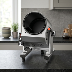 Wok électrique automatique pour restaurant, 3500W, robot de cuisson intelligent pour riz frit, machine commerciale avec garantie d'un an - Product Image 2