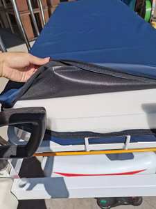 รถเข็นขนส่งโรงพยาบาลพร้อมระบบปั๊มไฮดรอลิกคู่ - Product Image 6