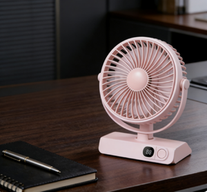 Ventilador USB Recargable, Pequeño y Silencioso, Portátil para Oficina, Hogar, Auto, RV y Hotel - Ideal para Estudiantes en Dormitorios - Product Image 1