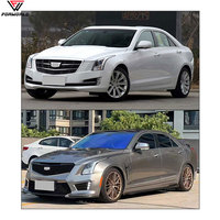Fabrication à l'état neuf pour Cadillac ATS à ATSV 2013-2018 Kit de carrosserie complet de voiture avec garde-boue de capot de calandre de pare-chocs avant et arrière