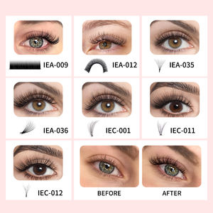 उच्च गुणवत्ता वाले पूर्व-निर्मित वॉल्यूम लैश प्रशंसकों की पलक 3 डी 4 डी 5 डी 6 डी 7d 8d 9d 10d लघु स्टेम पूर्व-निर्मित प्रशंसकों की पलक एक्सटेंशन - Product Image 2