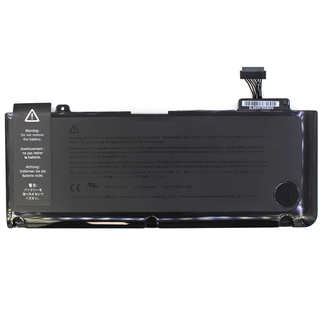 A1322 Battery for Mbook Pro Replacement 13 Inch Mid 2012 2010 2009 Early 2011 Late 2011 High Performance and Longevity Battery