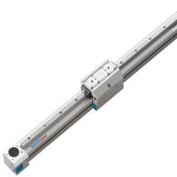 Module de courroie en alliage d'aluminium TR45, course de 63 mm, vitesse de 2 m/s, course de 6 m, charge de 25 kg, actionneur linéaire, robot à portique CNC, marque SAHO, 0,05-0,1 mm