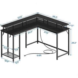 חם מוכר מחשבים שולחניים שולחן עבודה בבית שולחן עבודה שולחן עבודה במשרד - Product Image 2