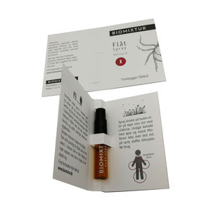 XKT-376 de <span class=keywords><strong>muestras</strong></span> de perfume de impresión personalizada de papel kraft blanco elegante - Product Image 1