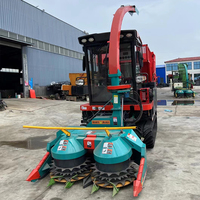 Mini-moissonneuse de fourrage à prix d'usine à vendre, moissonneuse d'ensilage pour tracteur, moissonneuse de riz, débroussailleuse