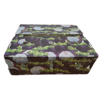 Guangmei personnalisé pp caisses de stockage en plastique 25 kg capacité avec couvercles