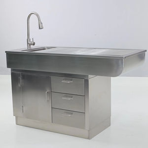 不锈钢兽医手术器械 动物医院干湿两用台设备 - Product Image 1