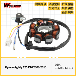 คอยล์จุดระเบิด Woostar รุ่น K079-1494 สำหรับ Kymco Agility 125 R16 ปี 2008-2013 เครื่องยนต์สูบเดียว อะไหล่ทดแทน - Product Image 5