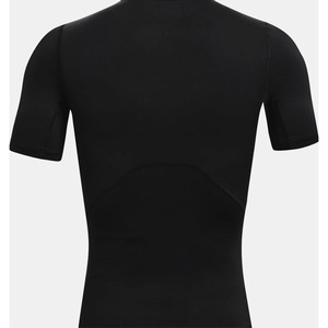 Camiseta de <span class=keywords><strong>manga</strong></span> raglán <span class=keywords><strong>negra</strong></span> con logotipo personalizado para hombre, camiseta de gimnasio - Product Image 6