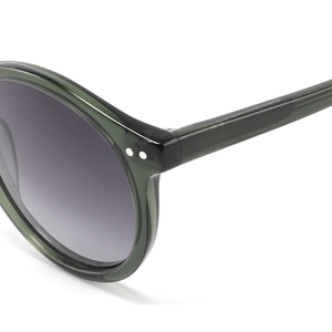 Gafas de Sol Unisex Redondas con Montura de Tortuga, Protección UV400, Protección Solar para Adultos, Estilo Retro - Product Image 4