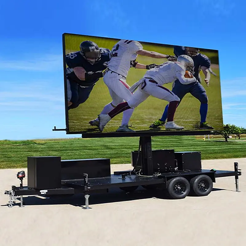 High Definition Outdoor Mobile LED TrailerP5 P6 P8 LED Advertising Display/Billboard/Signs
