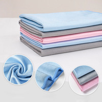 Esun 80% Polyester 20% Polyamide Chiffon de nettoyage en microfibre multifonction réutilisable et pour le nettoyage des fenêtres et des vitres