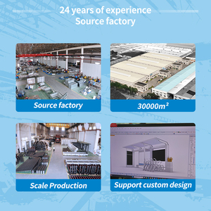 Trạm Xe Buýt Thông Minh Thông Minh Cổ Điển Hiện Đại Hộp Quảng Cáo Bằng Kính Trạm Dừng Xe Buýt - Product Image 5