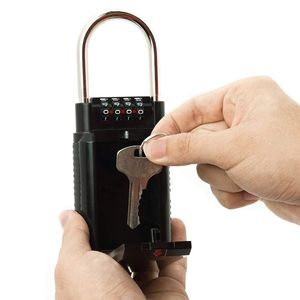 Portable &amp; Wall-Mount Key <strong>Lock</strong> <strong>Box</strong> <strong>with</strong> Strong Metal Body - Product Image 5
