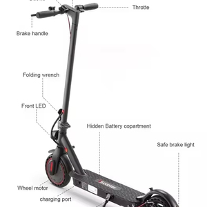 Patinete eléctrico plegable <span class=keywords><strong>IScooter</strong></span> <span class=keywords><strong>I9Pro</strong></span> 36V 7.5Ah 30 km/h patinete eléctrico para adultos - Product Image 1