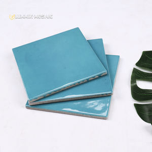 Piastrella per piastrelle da parete lucida smaltata in mattoni fatti a mano da 150*150mm rosso arancione piccolo <span class=keywords><strong>mattone</strong></span> - Product Image 3