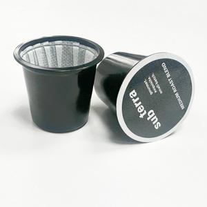 Cápsulas de café vacías de plástico con tapa de lámina 2,0 de taza K de 51mm con tazas K universales reciclables premontadas Keurig con filtro - Product Image 2