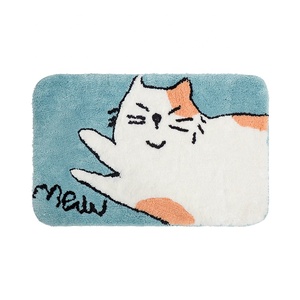 Hot Selling Polyester <strong>Mat</strong> Anti Slip Cartoon Area Rugs Soft <strong>Bedroom</strong> <strong>Mat</strong> Non-slip Rug Tufted Area Rug Bath <strong>Mat</strong> - Product Image 5