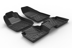 พรมปูพื้นรถยนต์ Autobo สำหรับ Jeep <span class=keywords><strong>Grand</strong></span> Cherokee ปี 2011-2021 เครื่องยนต์เบนซิน วัสดุ TPE สำหรับทุกสภาพอากาศ ชุดเต็ม ป้องกันน้ำได้ 100% ทำความสะอาดง่าย - Product Image 2