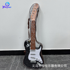 ของเล่นกีตาร์ร็อคหยินเยว่เครื่องดนตรีไฟฟ้าหกสายสำหรับเด็กอายุ 3+ ปีของเล่นสำหรับทุกเพศ - Product Image 4