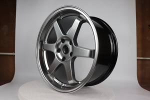 18x8.5 18x9.5 HPCD5x114.3 ET35 CB73.1 jantes de <span class=keywords><strong>voiture</strong></span> en aluminium moulé pour <span class=keywords><strong>voiture</strong></span> de tourisme Hyper noir/blanc/argent <span class=keywords><strong>Nancy</strong></span> - Product Image 6