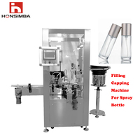 Machines de remplissage de parfum entièrement automatiques Usine 10-100Ml Machine de capsulage de remplissage de liquide de bouteille de parfum d'huile essentielle