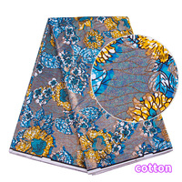 Tissu en Coton 100% Imprimé Batik Traditionnel du Guangdong, Motif Ethnique Africain, pour Literie et Textile de Maison – Grande Vente