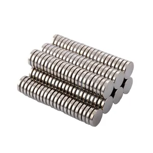 Magnetische N30 N35 N48 N50 N52 Eh Zeldzame Aarde Ronde Cirkel Ndfeb Imanes De Neodimio Schijf Neodymium Magneet