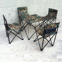 Camping Durable 600D Watwomen Girlford Table pliante et chaises ensemble chaise de Camping en plein air en métal moderne Portable cuisine