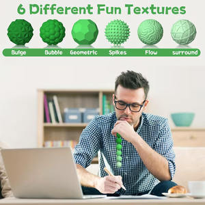 Set di 6 Palline Magnetiche Deboli, Giocattoli Rilassanti per Bambini e <span class=keywords><strong>Adulti</strong></span> con Stimolazione Sensoriale Testurizzata - Product Image 2