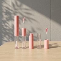 Emballages personnalisés par le fabricant, tubes vides pour gloss à lèvres double embout, baume à lèvres, huile à lèvres, gloss brillant ; emballage en plastique en option