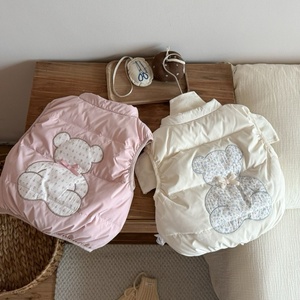 Áo khoác phao bé gái chất lượng cao mùa thu đông, dành cho trẻ từ 0-4 tuổi, giữ ấm - Product Image 2