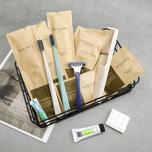 <span class=keywords><strong>Kit</strong></span> d'articles de toilette écologiques portables pour voyages en <span class=keywords><strong>avion</strong></span>, <span class=keywords><strong>kit</strong></span> d'articles de toilette pour hôpital, kits d'articles de toilette pour hôtel, trousse de toilette pour <span class=keywords><strong>avion</strong></span> - Product Image 2