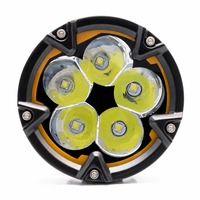 HYNBYZJ Phare de travail LED tout-terrain 3 pouces 6500K 60W 15000 Lumens pour Camion/SUV/Quad/Moto 9-32V Rétrofit/Amélioration