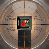 Módulo de Pantalla Micro OLED OLEDoS de 0.39 Pulgadas, 1024x768 XGA, 600 Nits, con Placa Controladora CVBS para Binoculares de Visión Nocturna