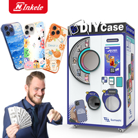 INKELE – Coque de téléphone DIY entièrement automatique en libre-service avec impression UV, système de paiement en espèces et fonction SDK