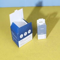 Boîte d'emballage personnalisée avec gaufrage pour serviettes hygiéniques biodégradables, avec poignée, pour femmes et jeunes filles
