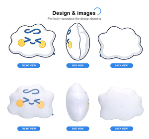 Lüks Mini Peluş Oyuncak Anahtarlık Bulut Peluş Oyuncak Anahtarlıklar Marka Tanıtımı Toplu Özelleştirme - Product Image 6