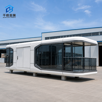 Maison Capsule Spatiale Directe Usine, Cabine Modulaire Préfabriquée, Conception Personnalisée, Chambre d'Hôtel Pod de Luxe pour Projet Hôtelier